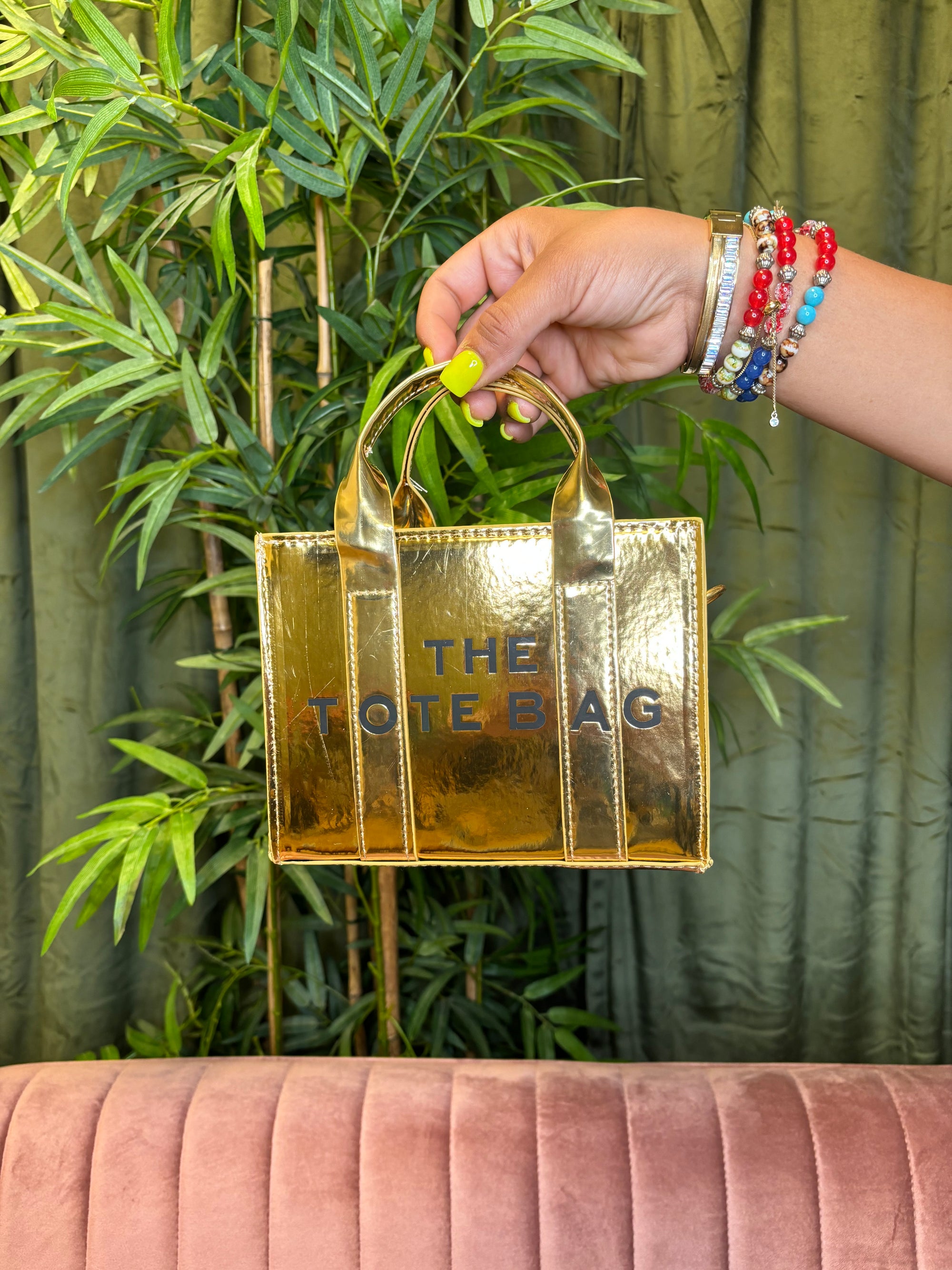 Metallic Mini Crossbody Bag