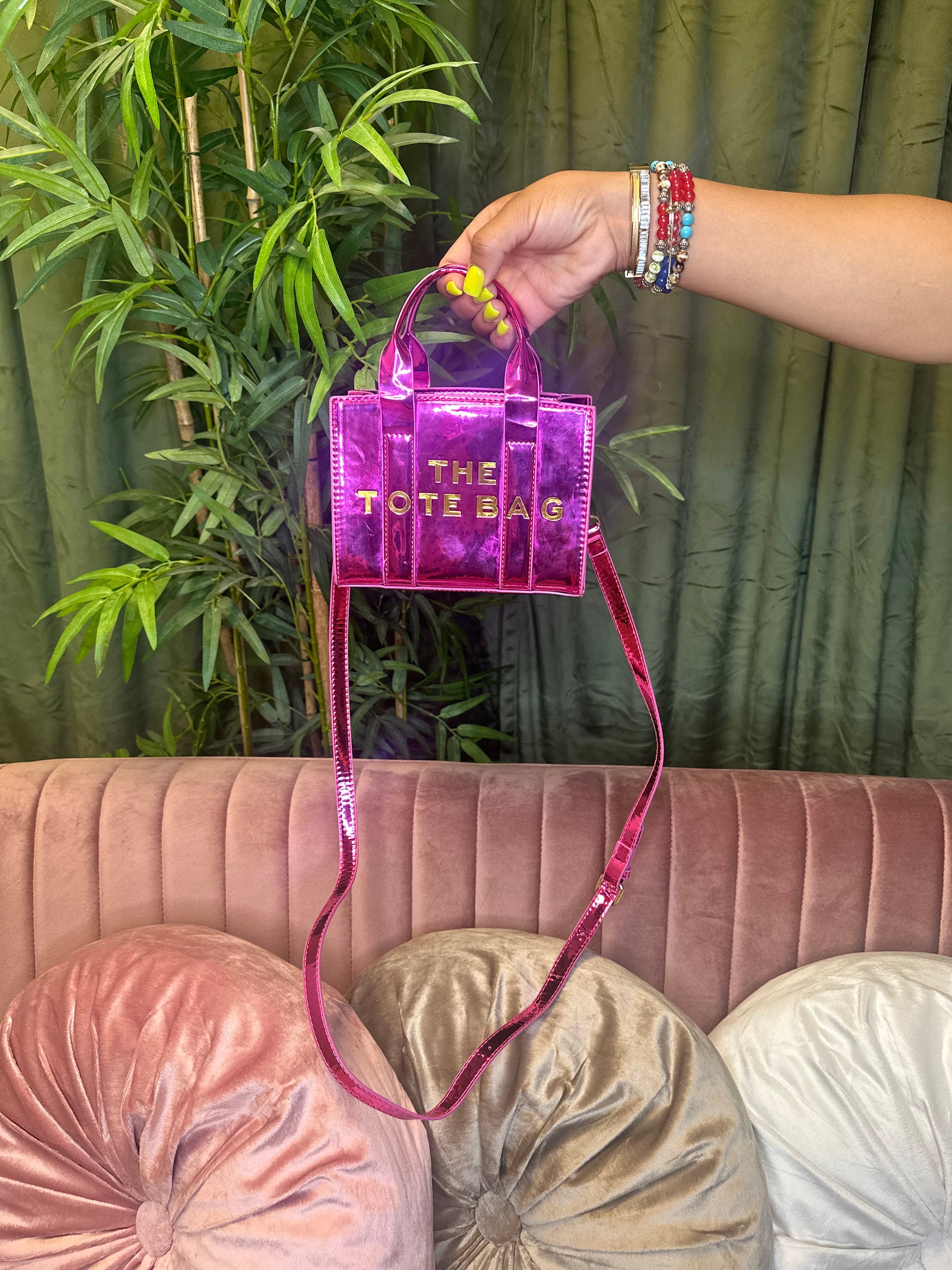 Metallic Mini Crossbody Bag