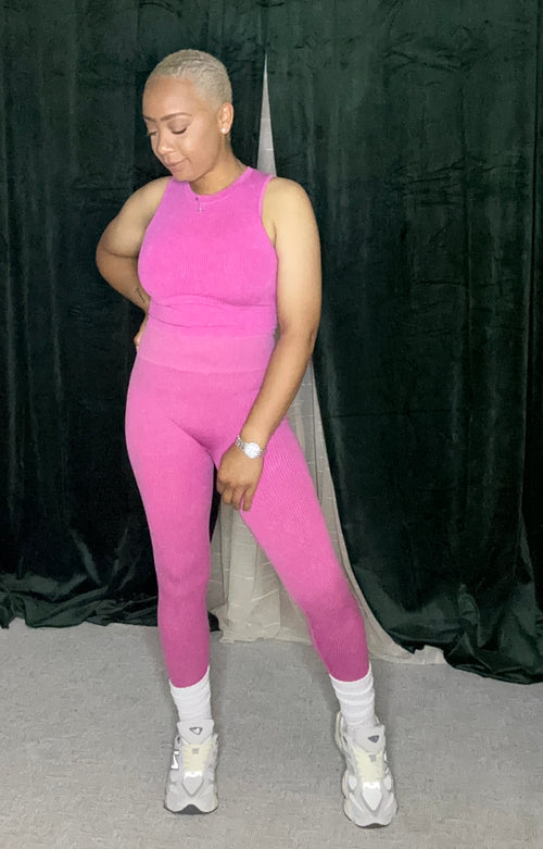 Active Ribbed Set