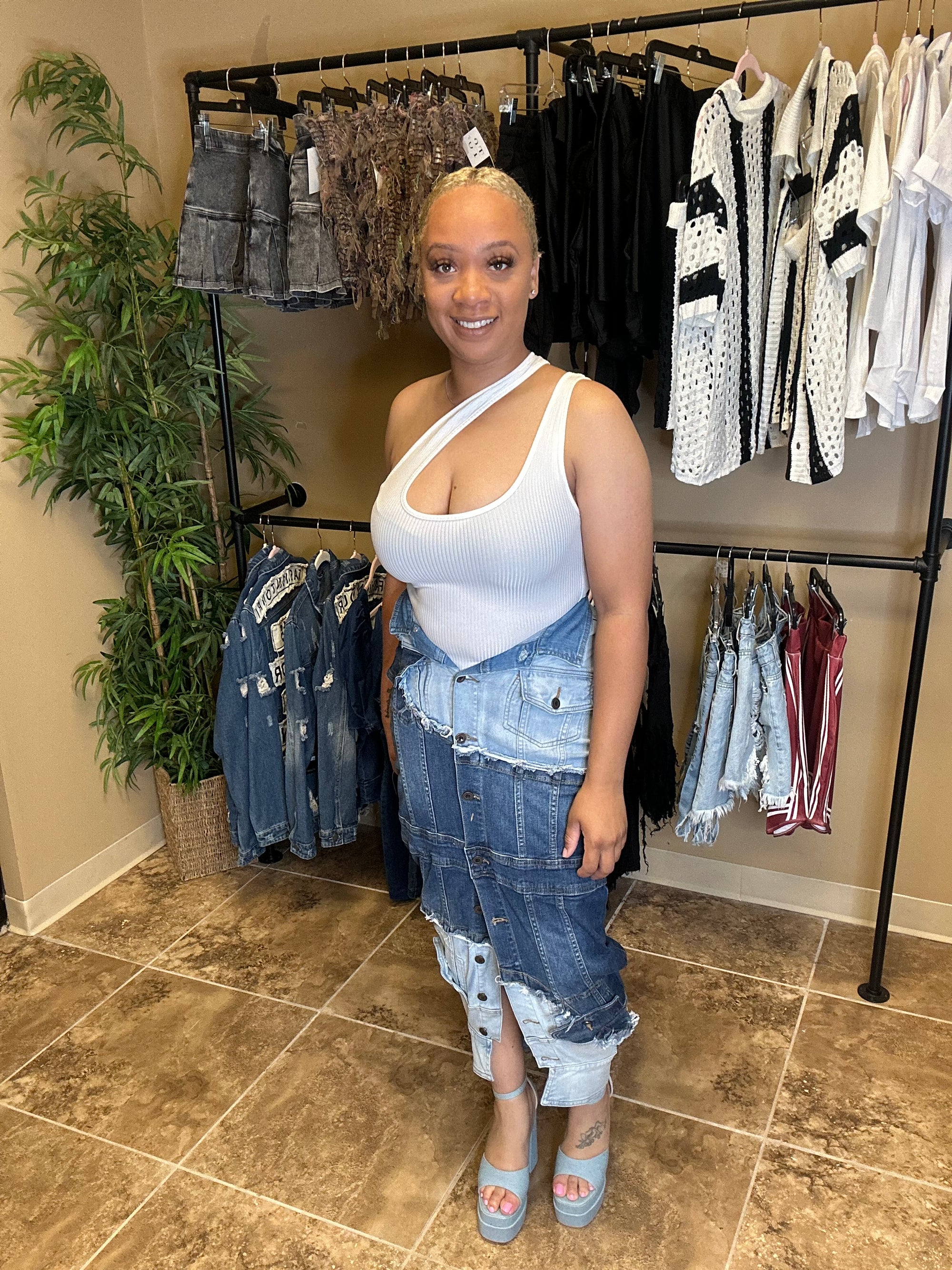 Jackie Denim Skirt